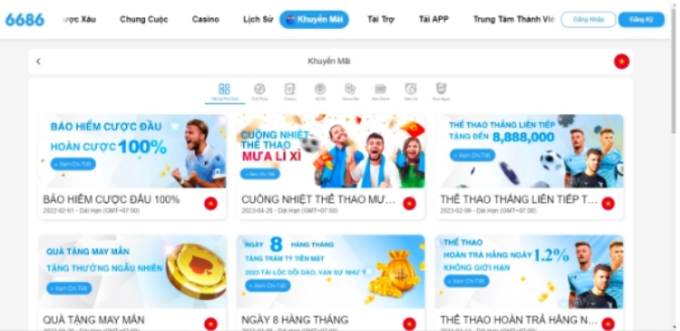Chơi cá cược trực tuyến dễ dàng và tiện lợi trên nhà cái 6686 bet