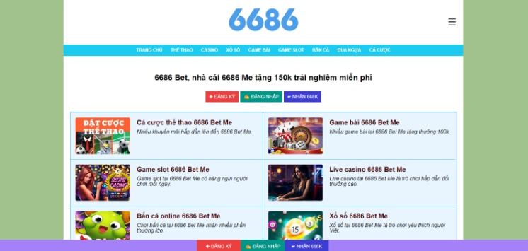 6686vn.net - Nền tảng cá cược đua ngựa uy tín