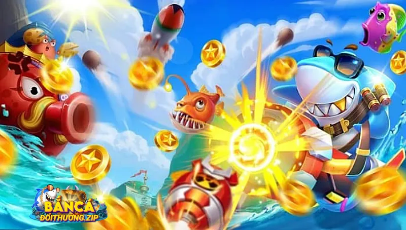 Chơi game bắn cá đổi thưởng