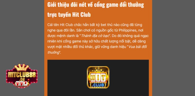 Giới thiệu khái quát về trang web giải trí an toàn Giới thiệu khái quát về trang web giải trí an toàn