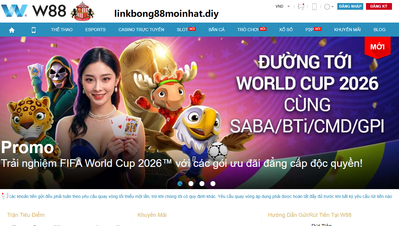 Đăng ký W88 Đăng ký W88